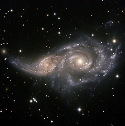 Stars in the Spiral Galaxy